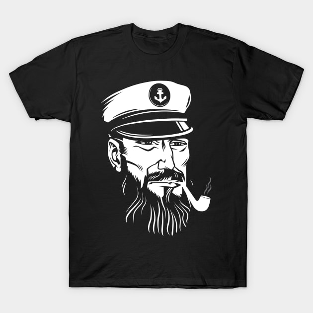 The captain - sailor sailing gift T-Shirt by SpruchBastler